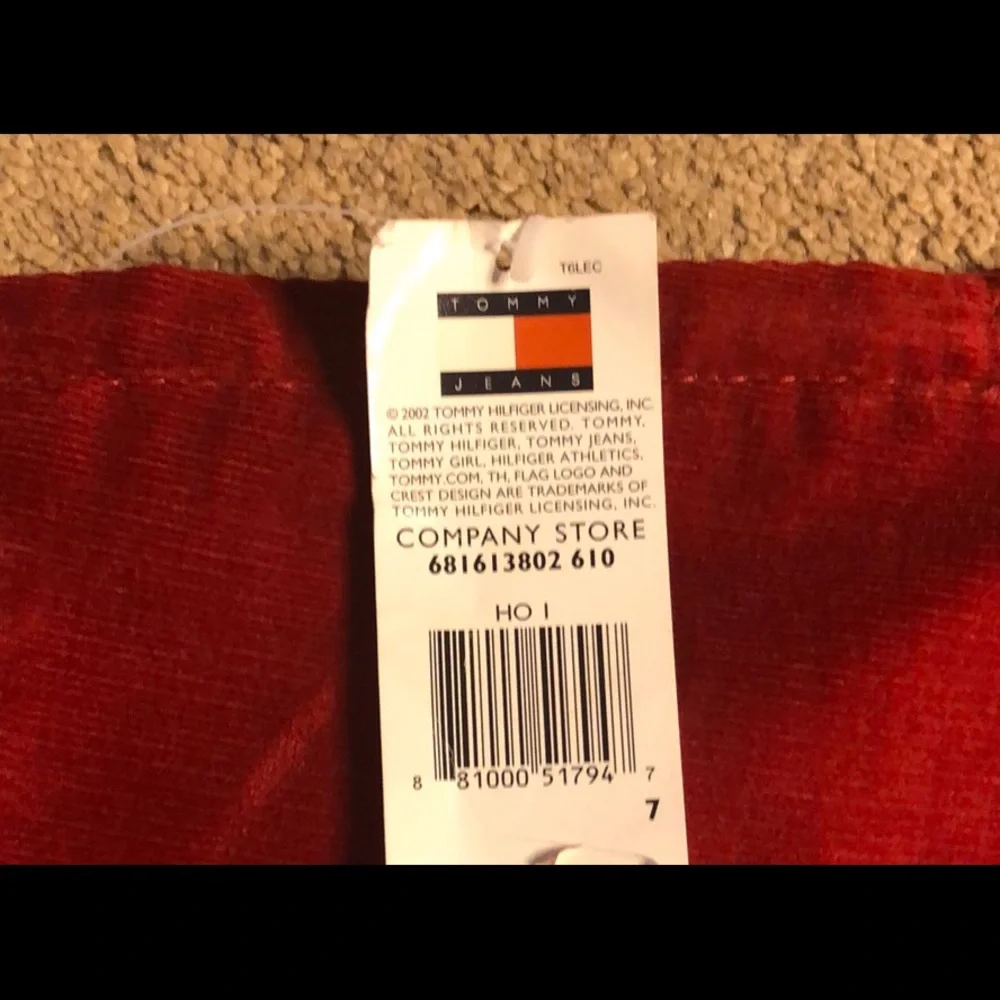 Rust TOMMY HILFIGER Ruched Skirt, size 7